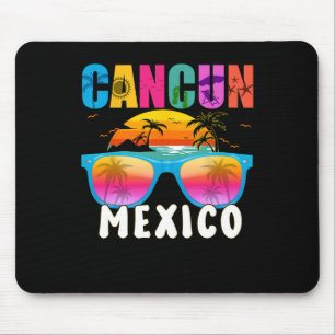 Tapis De Souris Cancun Mexique 2025 Vacation Beach Matching Famill