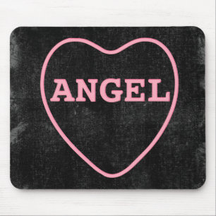 Tapis De Souris Candy rose Angel Coeur Valentine Design