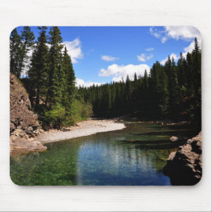 Tapis De Souris Canoe Meadows Kananaskis Canada