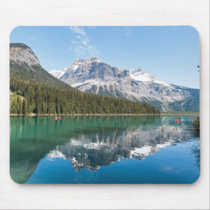 Tapis De Souris Canot sur le célèbre lac Emerald - Yoho NP, Canada