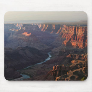 Tapis De Souris Canyon grand et fleuve Colorado en Arizona