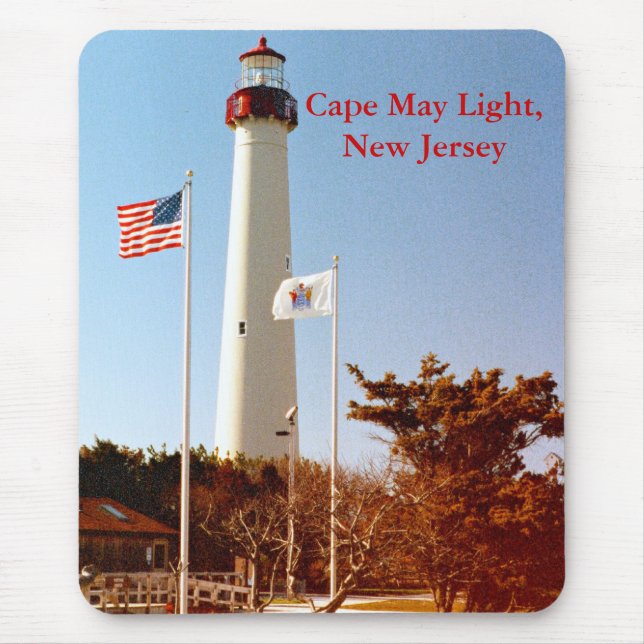 Tapis De Souris Cape May Light, New Jersey Mousepad (Devant)
