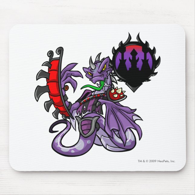 Tapis De Souris Capitaine 1 d'équipe de citadelle de Darigan (Devant)