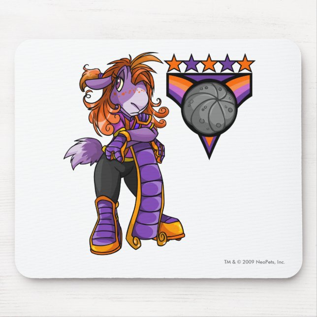 Tapis De Souris Capitaine 1 d'équipe de Kreludor (Devant)