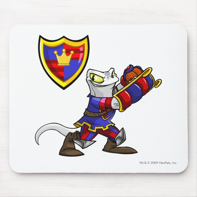 Tapis De Souris Capitaine 1 d'équipe de Meridell (Devant)