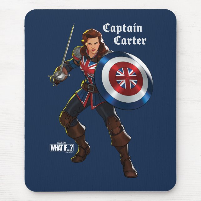 Tapis De Souris Capitaine Carter (Devant)