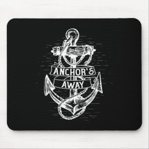 Tapis De Souris Capitaine de bateau de marin hommes et femmes Anch