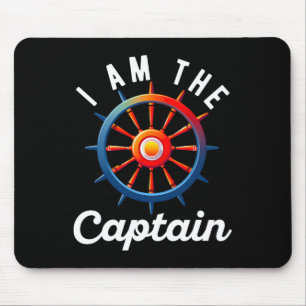 Tapis De Souris Capitaine de bateau hommes femmes drôle voile bate