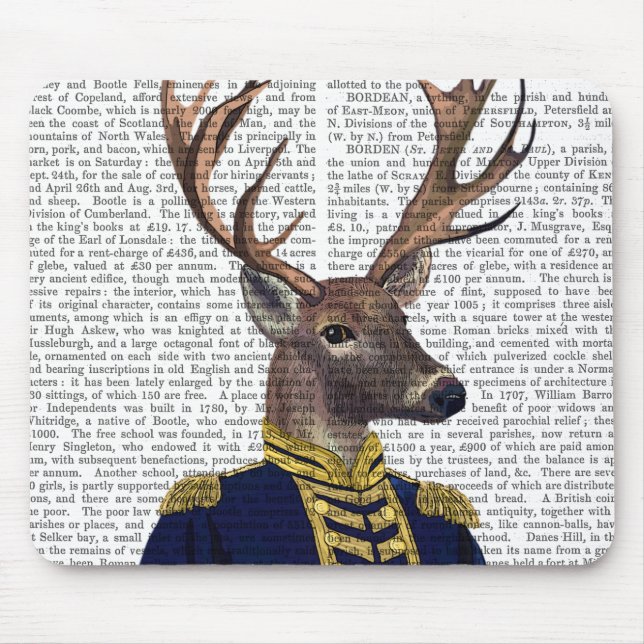 Tapis De Souris Capitaine Deer (Devant)