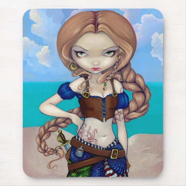 Tapis De Souris "Capitaine Molly Morgan" Mousepad (Devant)