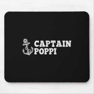 Tapis De Souris Capitaine Poppi Voile Bateau Bateau Vintage Ancre 