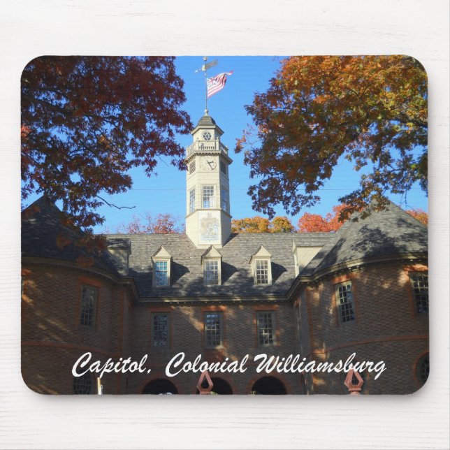 Tapis De Souris Capitol, Colonial Williamsburg (Devant)