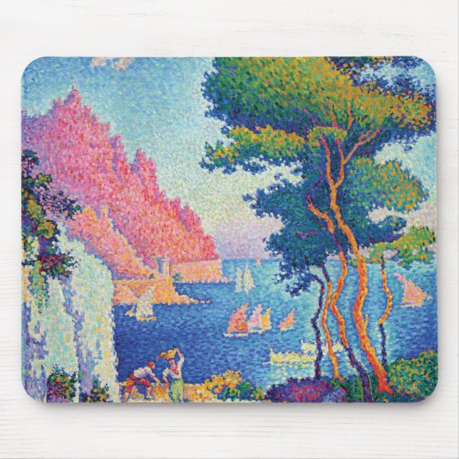 Tapis De Souris Capo di Noli par Paul Signac (Devant)