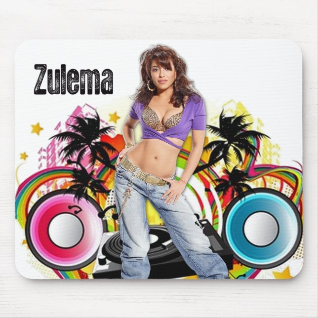 Tapis De Souris Caprice "Zulema" Mouspad de Las (Devant)