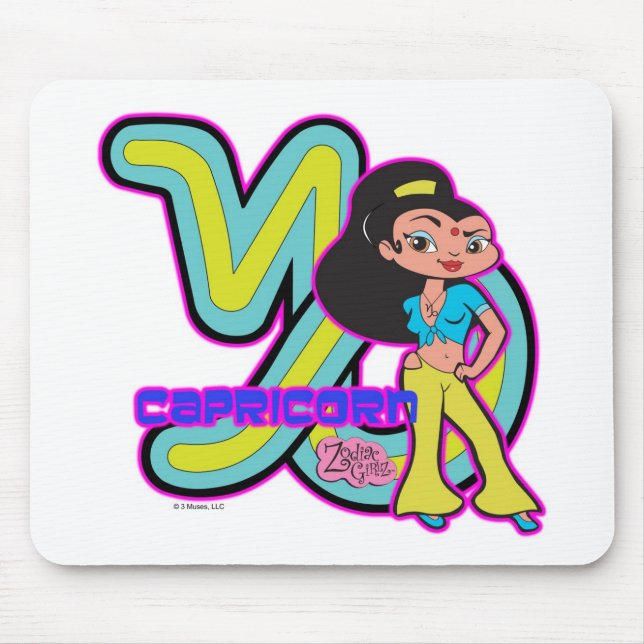 Tapis De Souris Capricorne Mousepad (Devant)