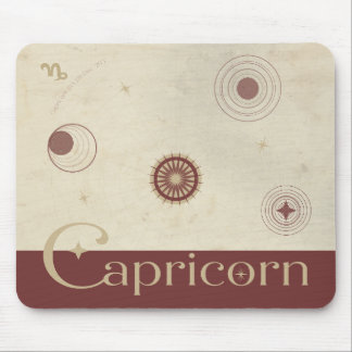 Tapis De Souris Capricorne Zodiac Mousepad