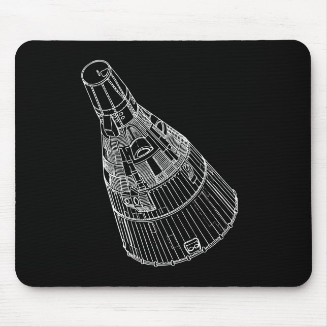 Tapis De Souris Capsule de Gémeaux (Devant)