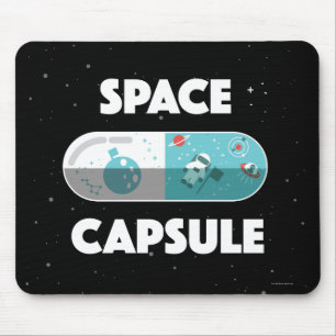 Tapis De Souris Capsule d'espace