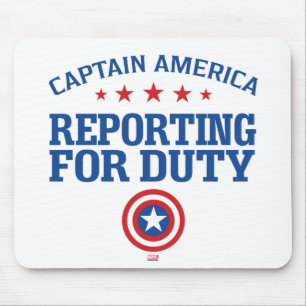 Tapis De Souris Captain America Présentation en service