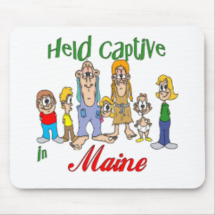 Tapis De Souris Captif tenu au Maine