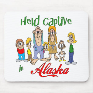 Tapis De Souris Captif tenu en Alaska
