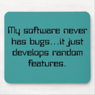 Tapis De Souris Caractéristiques aléatoires Mousepad