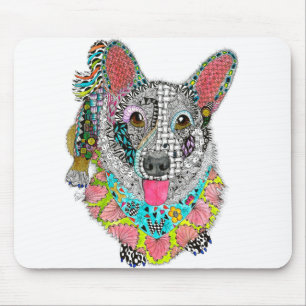 Tapis De Souris Cardigan Welsh Corgi Mousepad