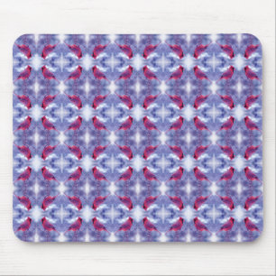 Tapis De Souris Cardinaux dans la neige