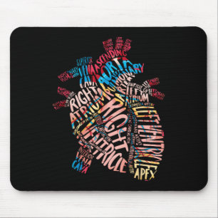 Tapis De Souris Cardiologie cardiaque humaine anatomique Cardiolog