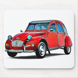 Tapis De Souris Caricature Citroen 2CV
