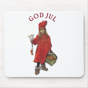 Tapis De Souris Carl Larsson Brita dit Dieu juil