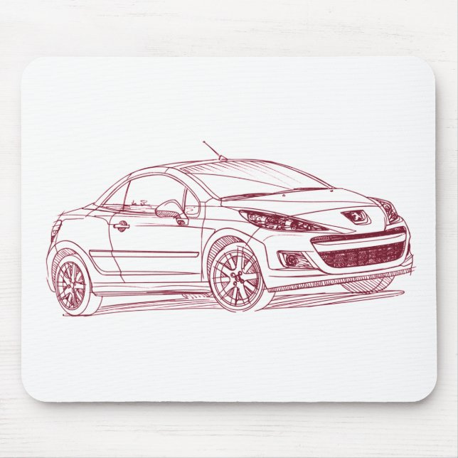 Tapis De Souris Carlin 207 cc 2010 (Devant)