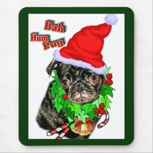 Tapis De Souris Carlin Drôle cadeaux de Noël