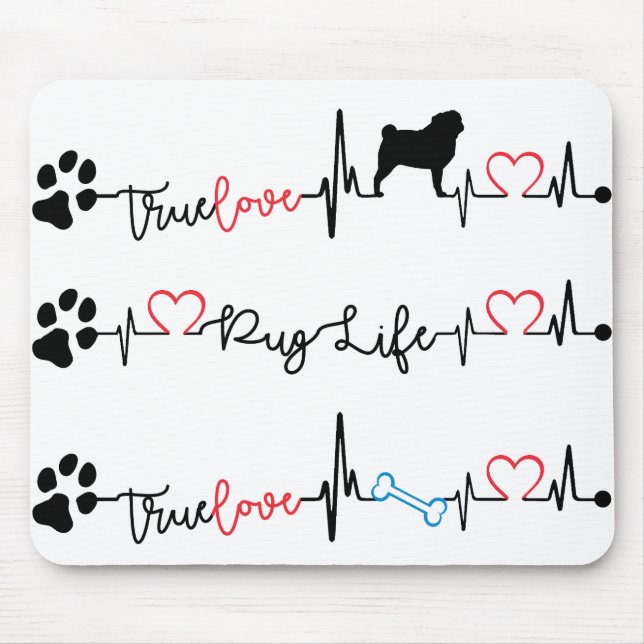 Tapis De Souris Carlin Mousepad (Devant)