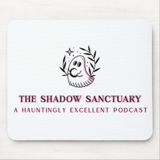 Tapis De Souris Carnet de souris avec logo complet rose et noir