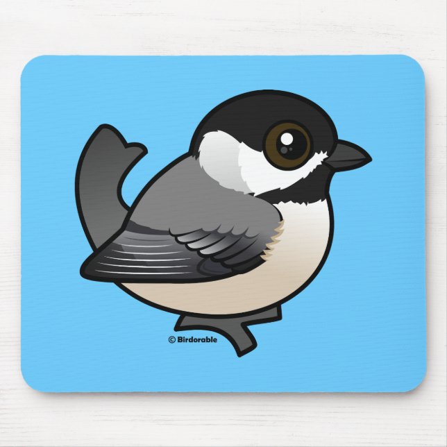 Tapis De Souris Carolina Chickadee (Devant)