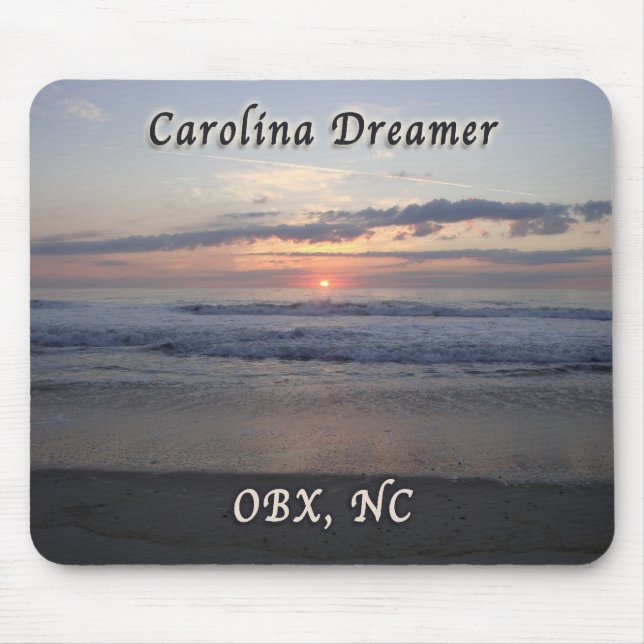 Tapis De Souris Carolina Dreamer OBX NC Sunrise (Devant)