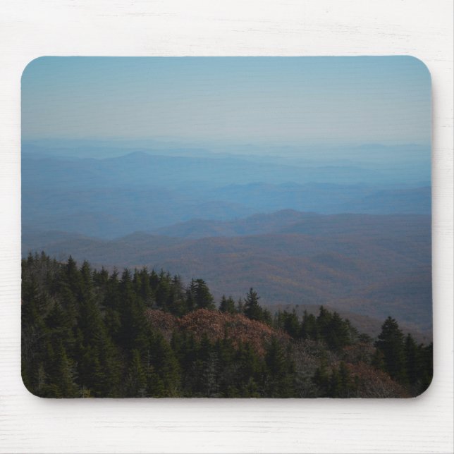Tapis De Souris Carolina Nord Appalachian Mountain Vue d'ensemble (Devant)