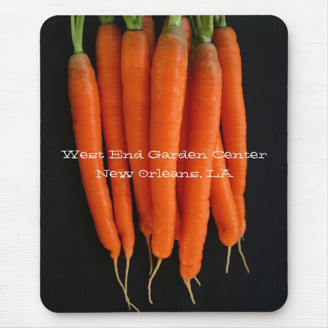 Tapis De Souris Carottes fraîches du jardin (Devant)