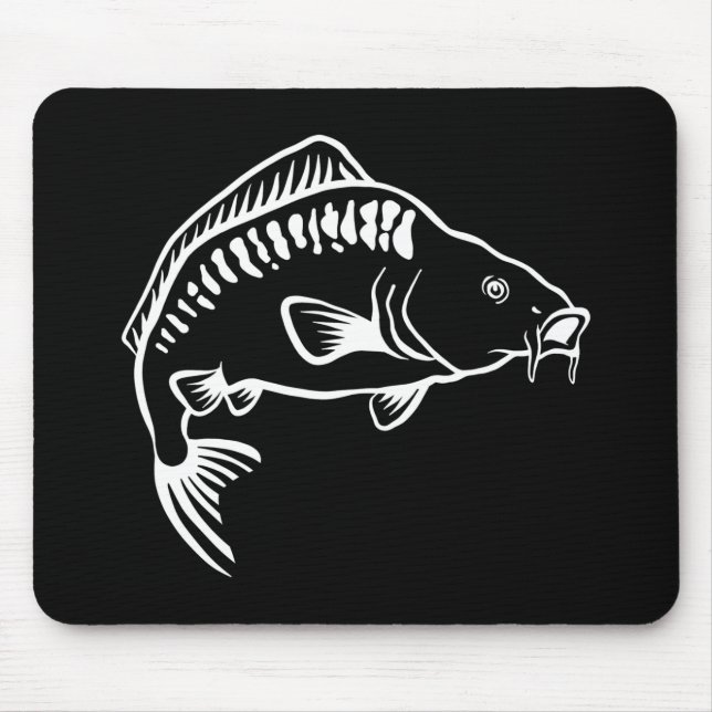 Tapis De Souris Carpe de pêche (Devant)
