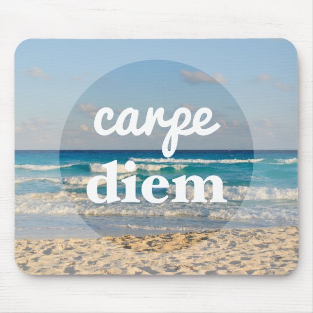 Tapis De Souris Carpe Diem Mousepad (Devant)