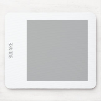 Tapis De Souris Carré - 30pc gris et blanc