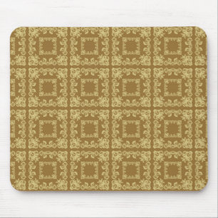 Tapis De Souris Carré de café doré