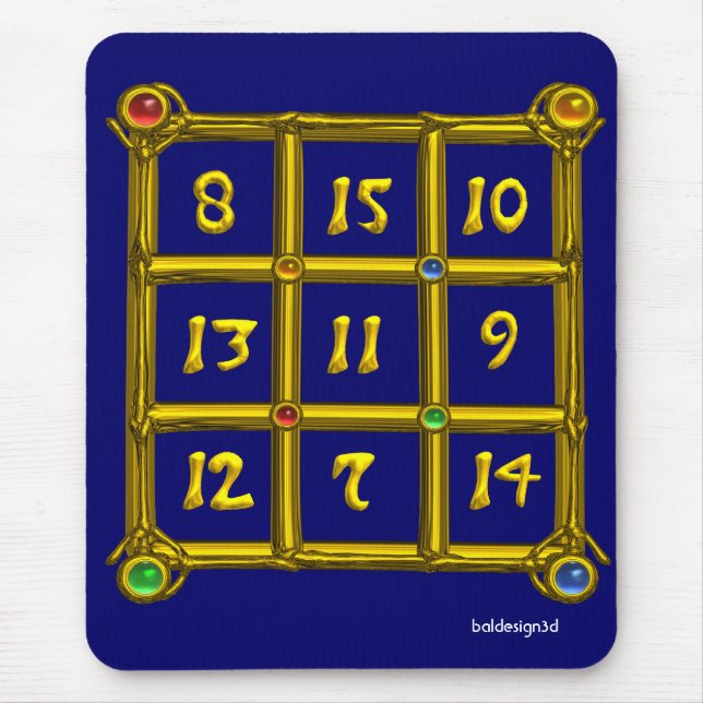 TAPIS DE SOURIS CARRÉ MAGIC 33 (Devant)