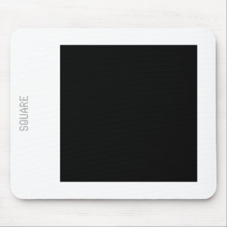 Tapis De Souris Carré - noir et blanc