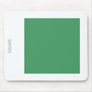 Tapis De Souris Carré - Vert et blanc de l'Armée