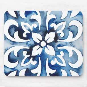 Tapis De Souris Carreau de Cobalt II