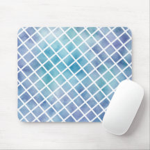 Carreaux d'aquarelle bleu violet