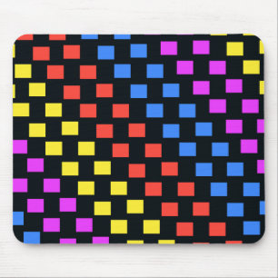 Tapis De Souris Carrés colorés
