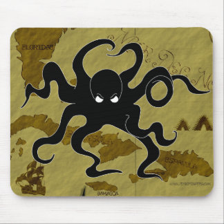 Tapis De Souris Carte #1 de pirate